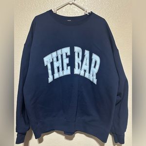 The Bar Varsity Sweatshirt
